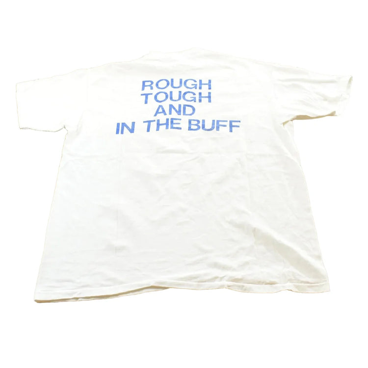 Vintage 1990s Hanes Beefy Columbia Coed Naked Lacrosse T-Shirt Men's L from propervintagecanada
