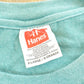 Vintage 1990s Hanes Blank Teal Pocket T-Shirt Men's 2XL from propervintagecanada