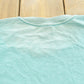 Vintage 1990s Hanes Blank Teal Pocket T-Shirt Men's 2XL from propervintagecanada