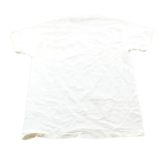 Vintage 1990s Hanes Blank White T-Shirt Mens L from propervintagecanada