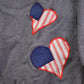 Vintage 1990s Hanes Embroidered USA Hearts Crewneck Sweater Men's XL from propervintagecanada