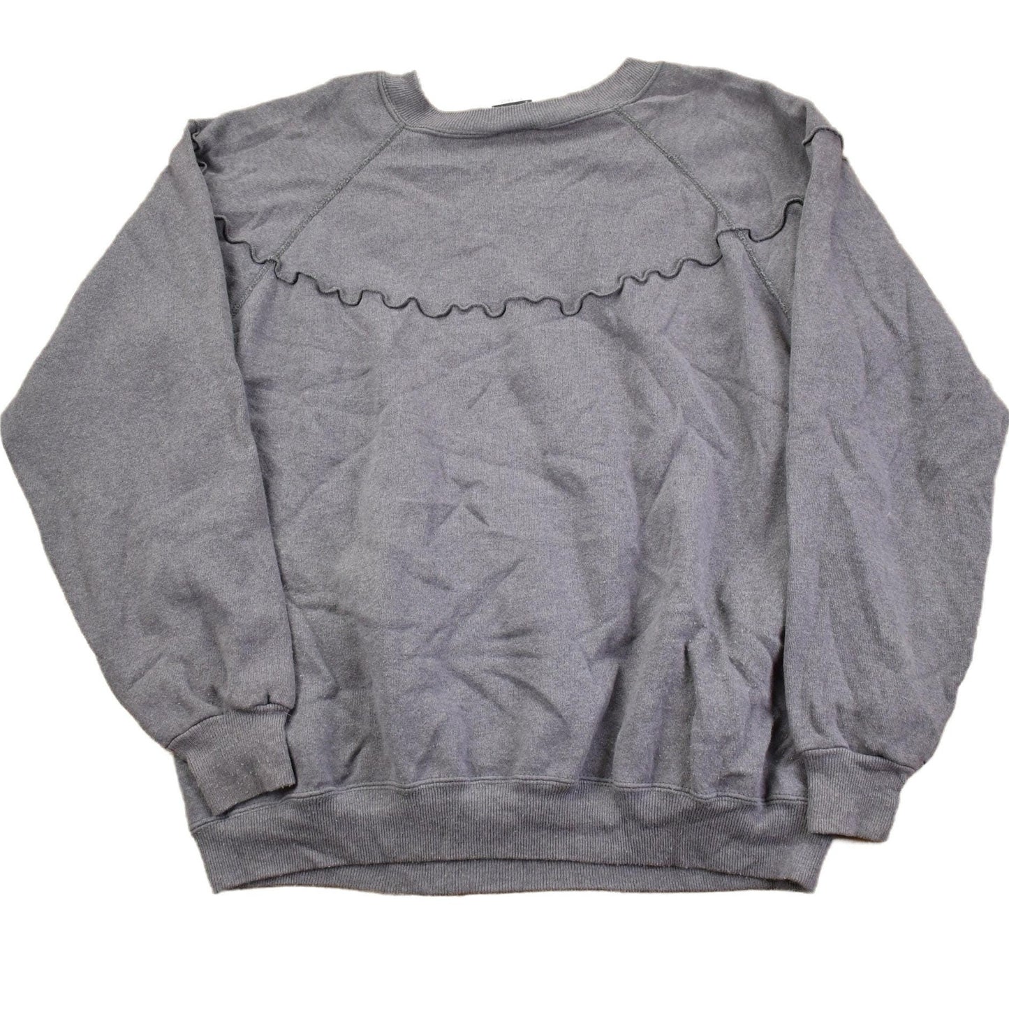 Vintage 1990s Hanes Embroidered USA Hearts Crewneck Sweater Men's XL from propervintagecanada