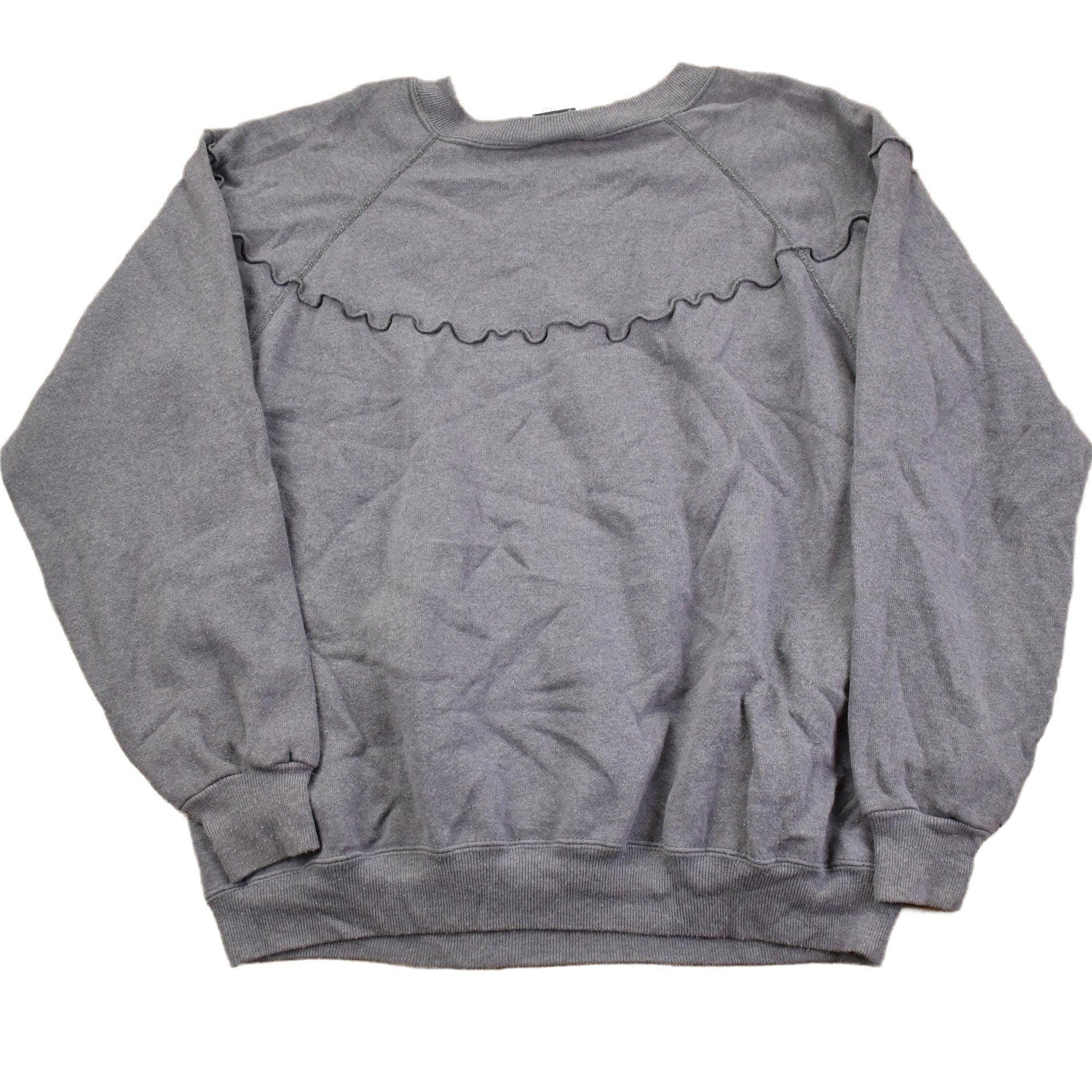 Vintage 1990s Hanes Embroidered USA Hearts Crewneck Sweater Men's XL from propervintagecanada