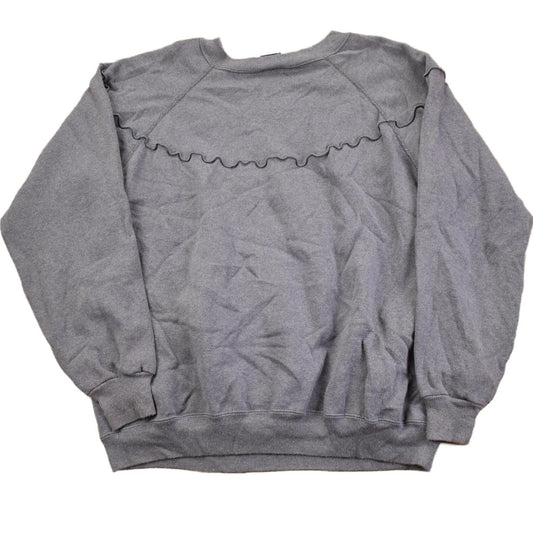 Vintage 1990s Hanes Embroidered USA Hearts Crewneck Sweater Men's XL from propervintagecanada