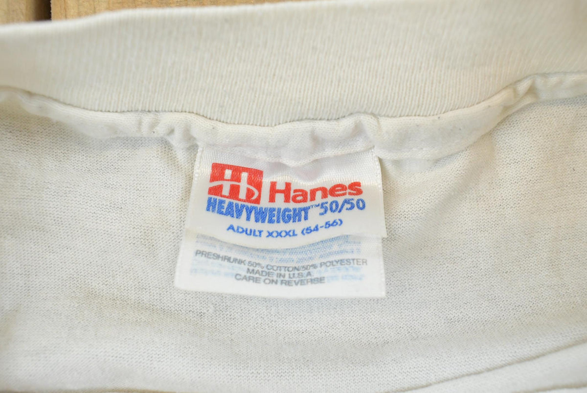 Vintage 1990s Hanes Heavyweight Art T-Shirt Mens 3XL from propervintagecanada