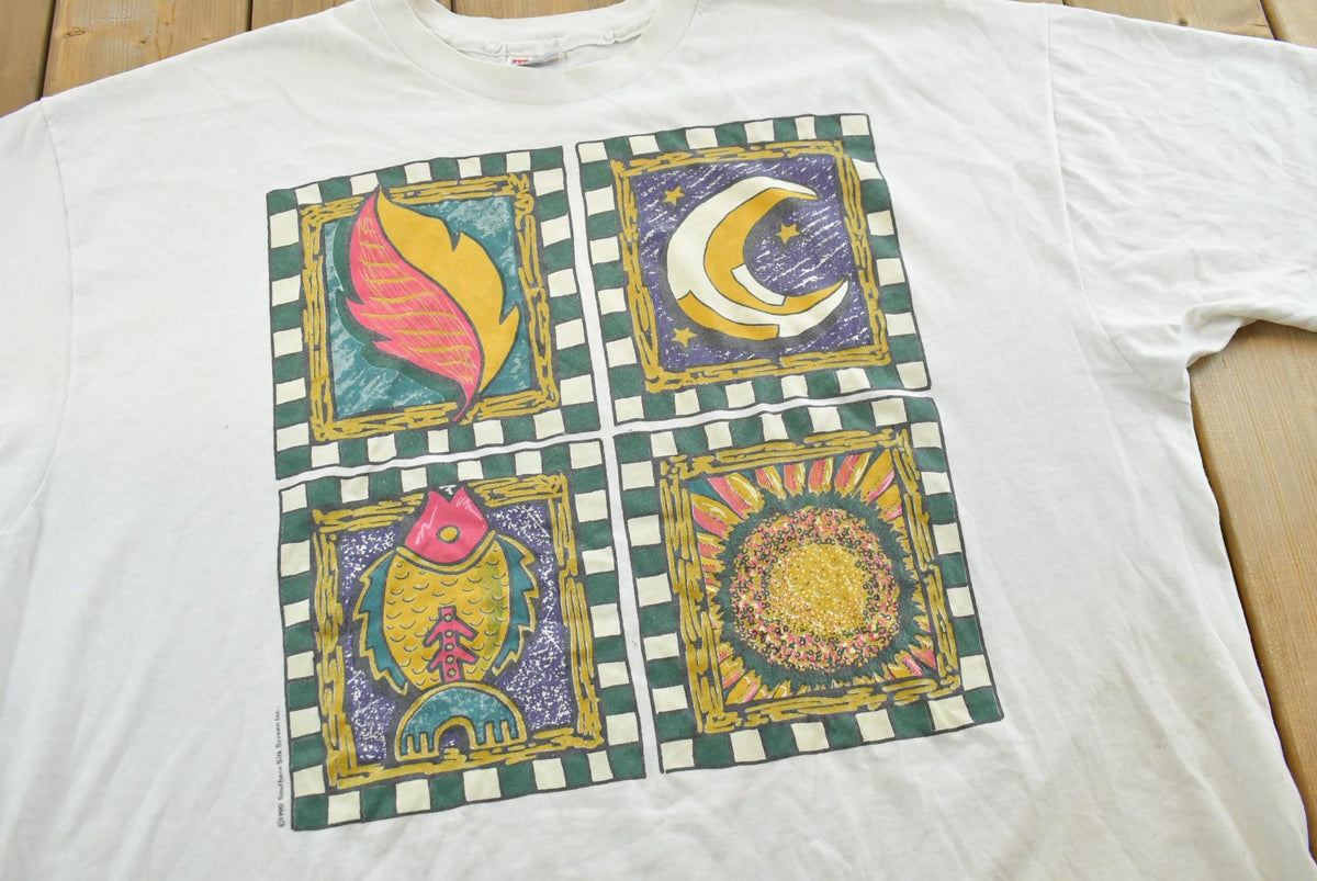 Vintage 1990s Hanes Heavyweight Art T-Shirt Mens 3XL from propervintagecanada