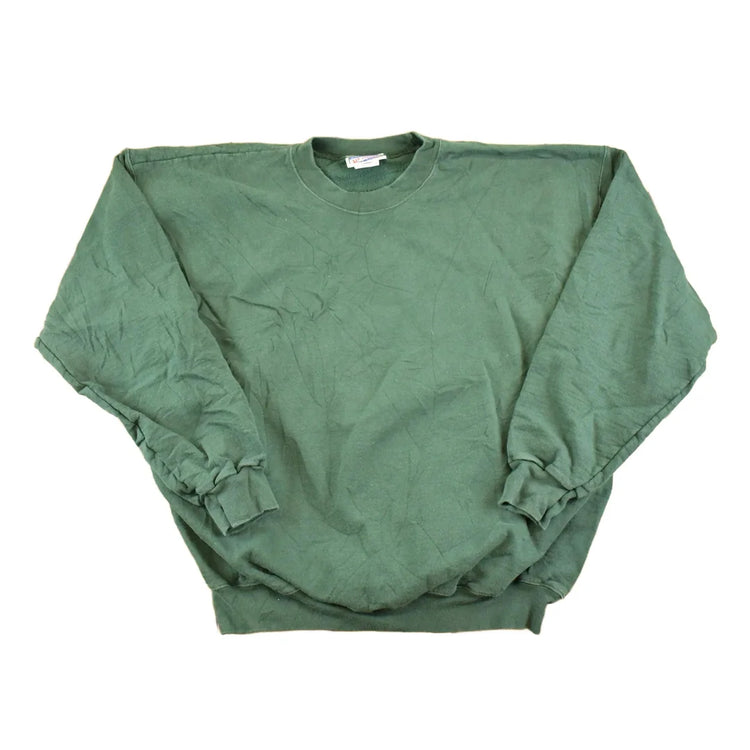Vintage 1990s Hanes Heavyweight Streetwear Blank Souvenir Crewneck Sweatshirt Men's M from propervintagecanada