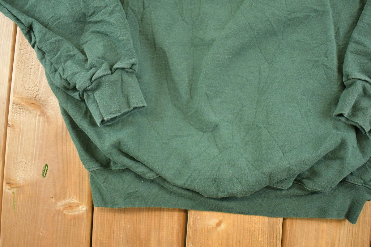 Vintage 1990s Hanes Heavyweight Streetwear Blank Souvenir Crewneck Sweatshirt Men's M from propervintagecanada
