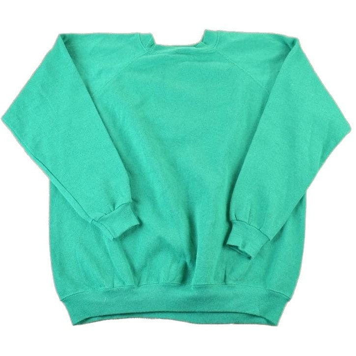 Vintage 1990s Hanes Her Way Blank Crewneck Sweatshirt Made In USA Men's Small from propervintagecanada