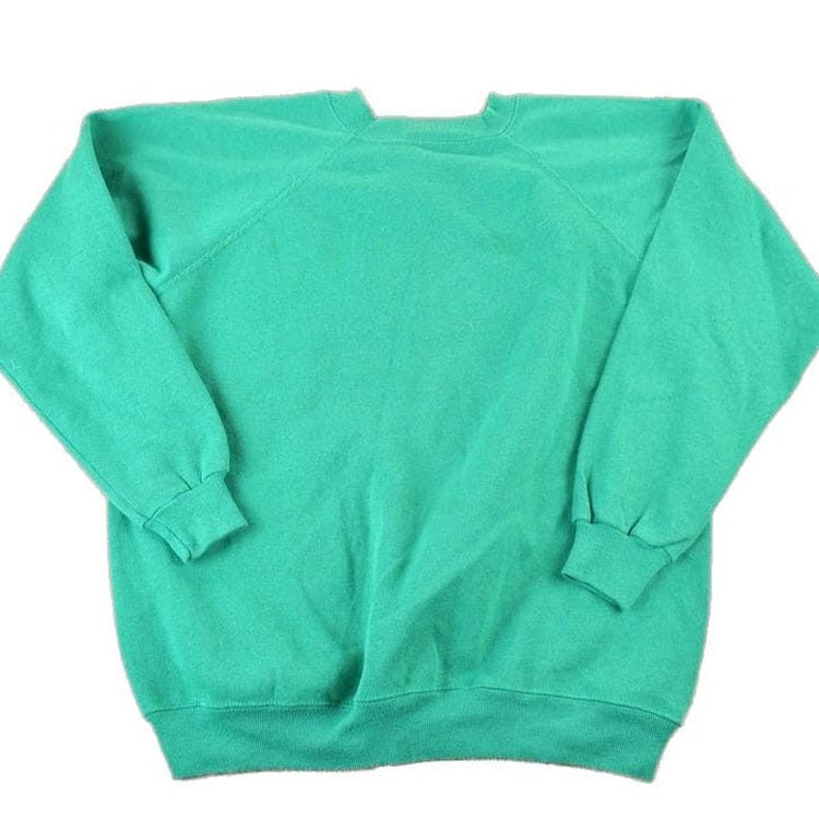 Vintage 1990s Hanes Her Way Blank Crewneck Sweatshirt Made In USA Men's Small from propervintagecanada