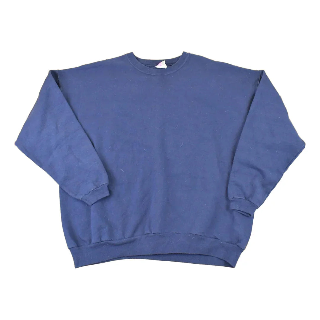Vintage 1990s Hanes Her Way Blank Crewneck Sweatshirt Womens XL from propervintagecanada