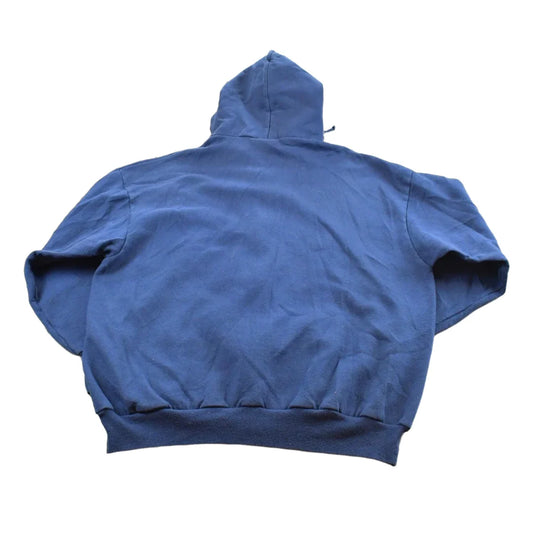 Vintage 1990s Hanes Her Way Blue Zip Up Hoodie Mens XL from propervintagecanada