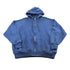 Vintage 1990s Hanes Her Way Blue Zip Up Hoodie Mens XL from propervintagecanada