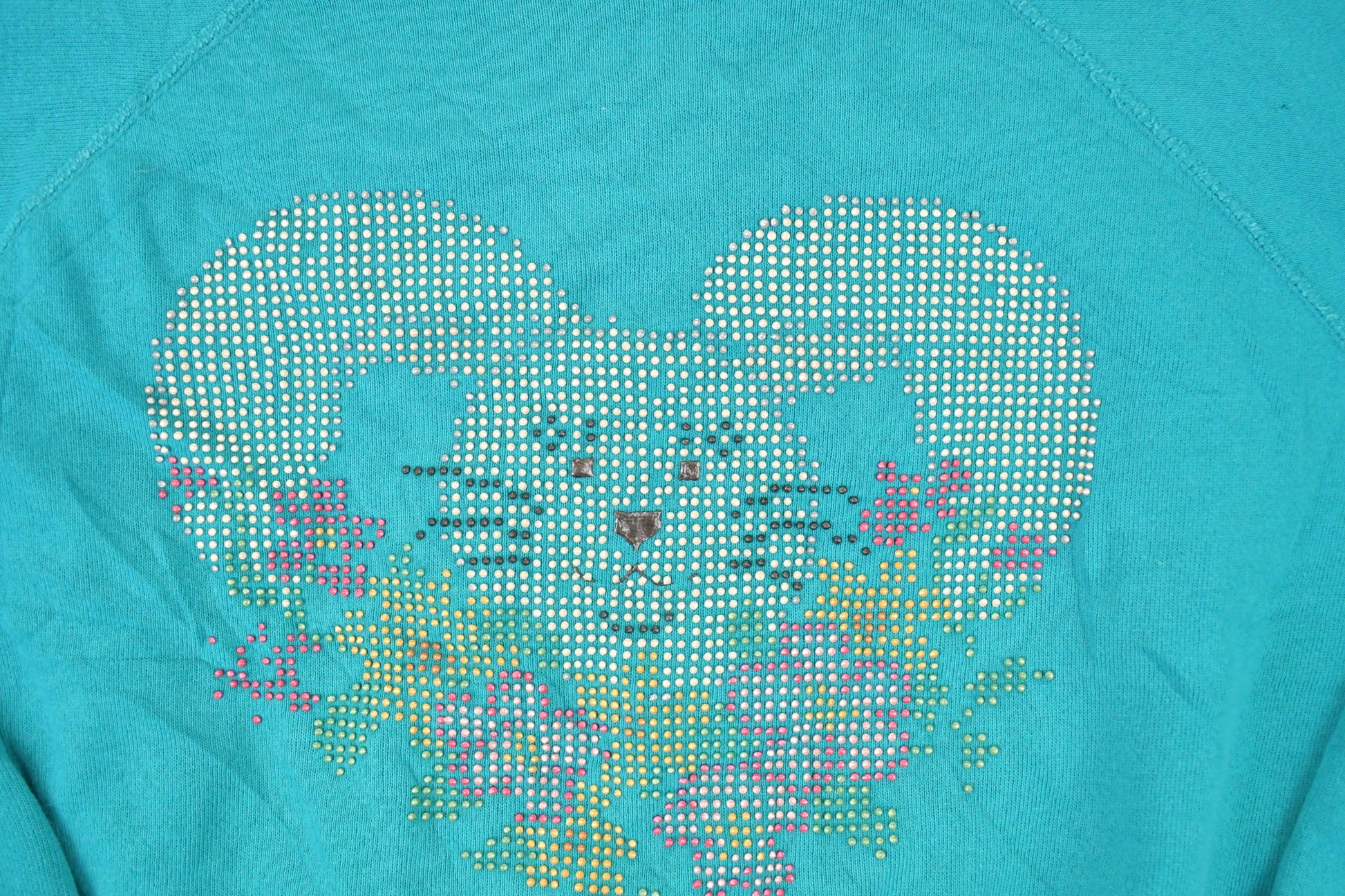 Vintage 1990s Hanes Her Way Cute Bunny Graphic Print Crewneck Sweatshirt Women's XL from propervintagecanada