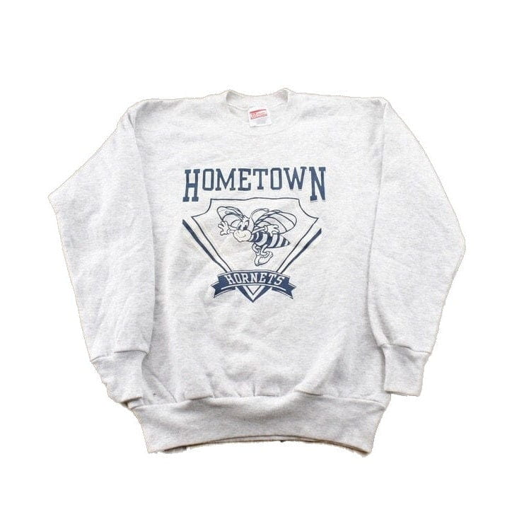 Vintage 1990s Hanes Hometown Hornets Collegiate Crewneck Men's Medium from propervintagecanada