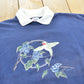 Vintage 1990s Hanes Hummingbird Double Collar Crewneck Sweatshirt Men's L from propervintagecanada