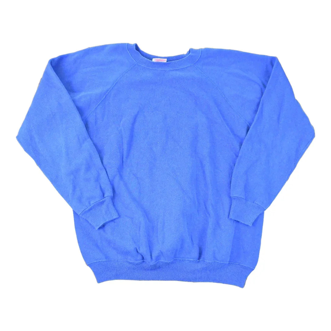 Vintage 1990s Hanes Sport Blank Crewneck Sweatshirt Men's L from propervintagecanada