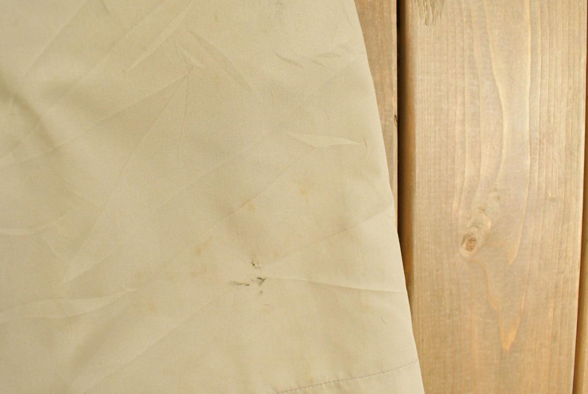 Vintage 1990s Hanny's Mens Wear Down Lined Trench Coat Men's Medium from propervintagecanada