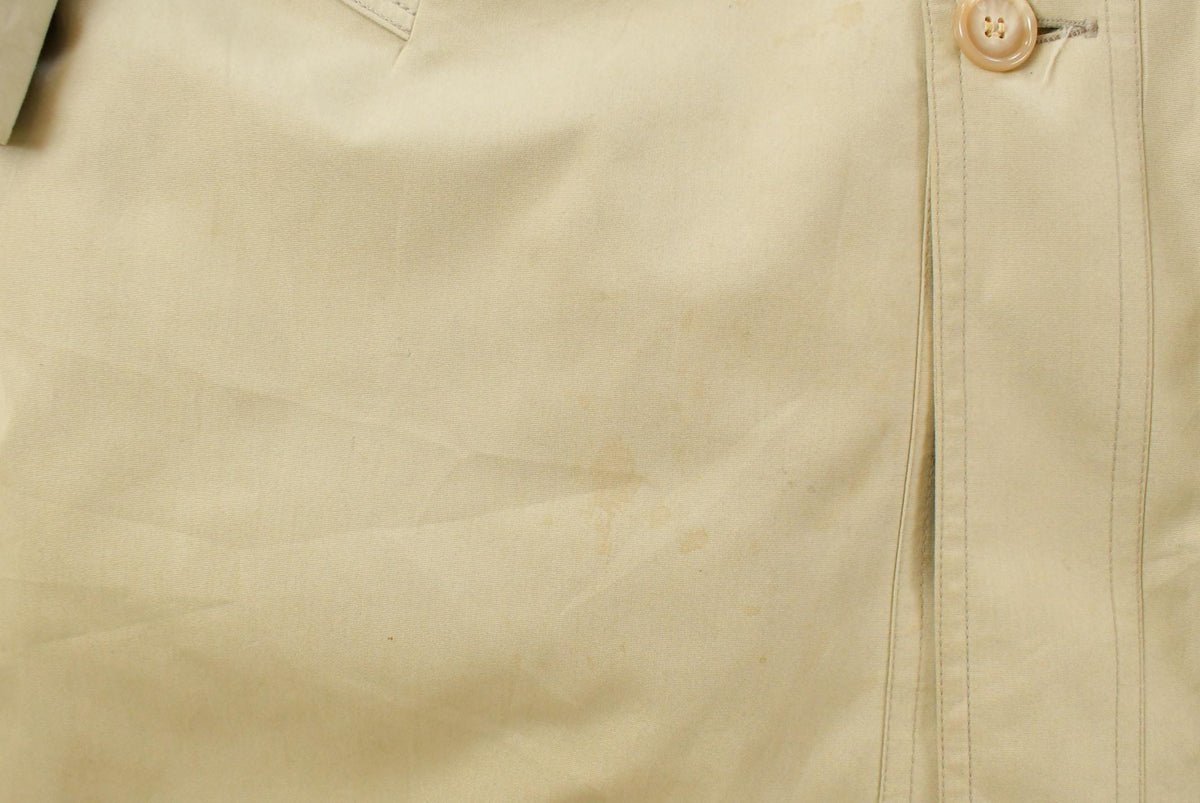 Vintage 1990s Hanny's Mens Wear Down Lined Trench Coat Men's Medium from propervintagecanada