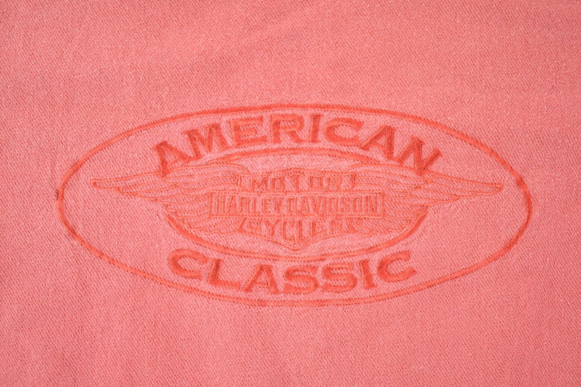 Vintage 1990s Harley Davidson American Classic Souvenir Motorcycle Crewneck Sweatshirt Men's Large from propervintagecanada
