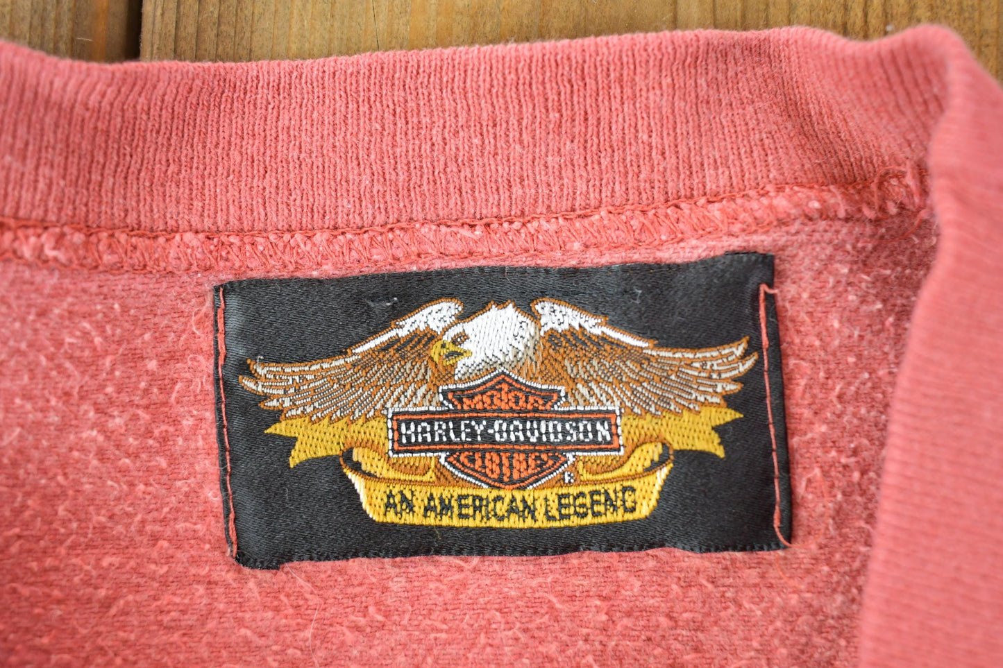 Vintage 1990s Harley Davidson American Classic Souvenir Motorcycle Crewneck Sweatshirt Men's Large from propervintagecanada