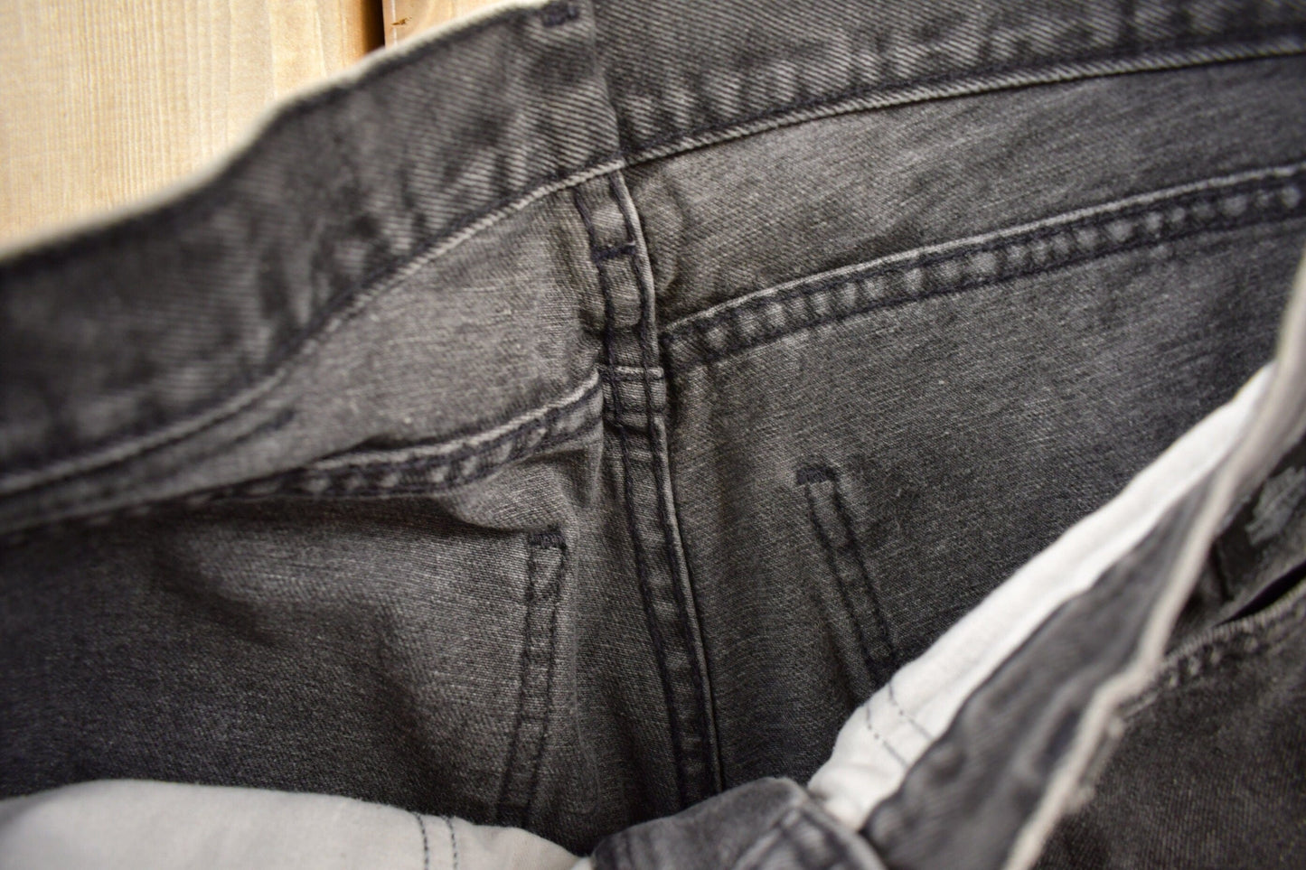 Vintage 1990s Harley Davidson Denim Jeans Men's 32 x 31 from propervintagecanada