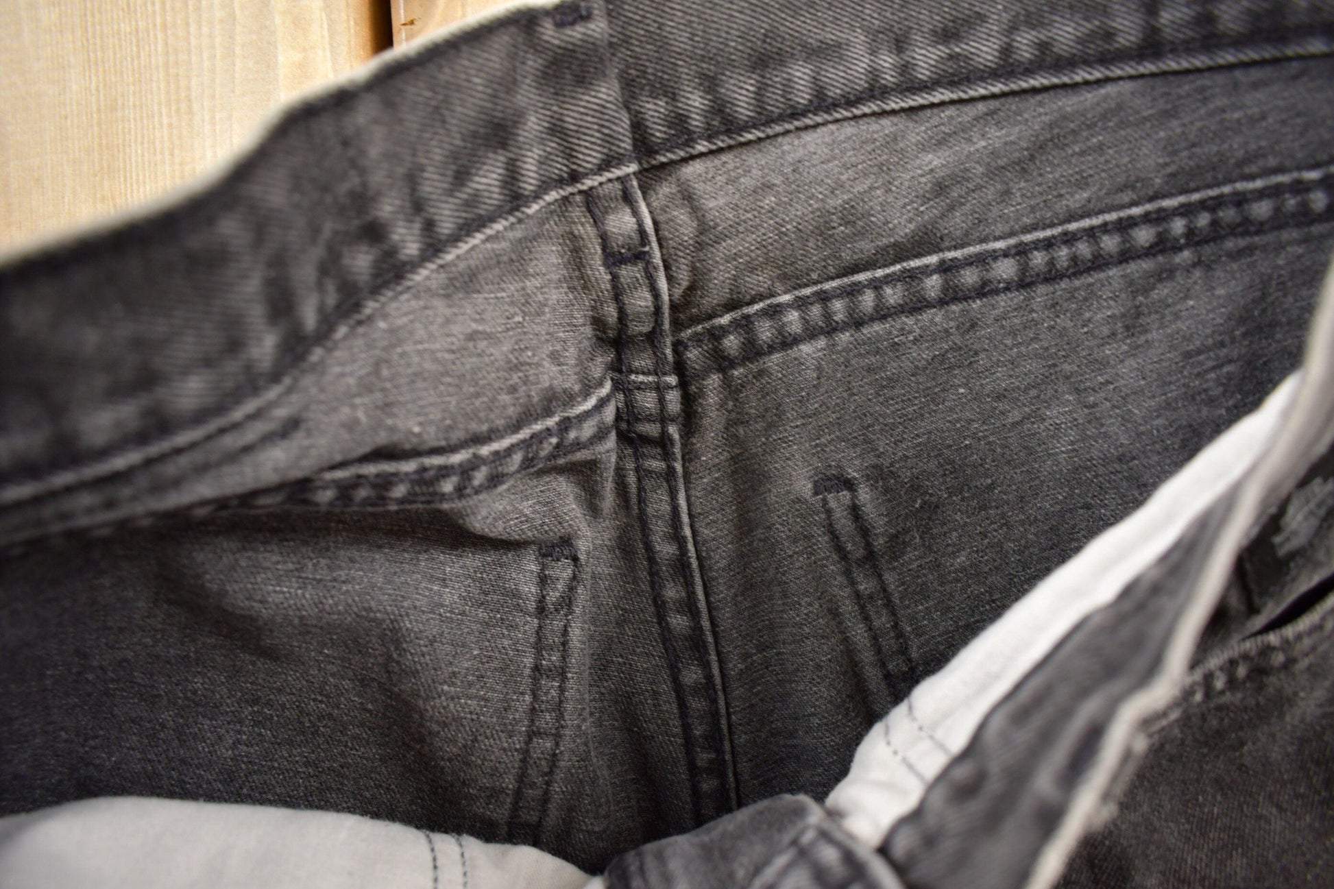 Vintage 1990s Harley Davidson Denim Jeans Men's 32 x 31 from propervintagecanada