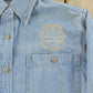 Vintage 1990s Harley Davidson Embroidered Button Up Shirt Men's S from propervintagecanada