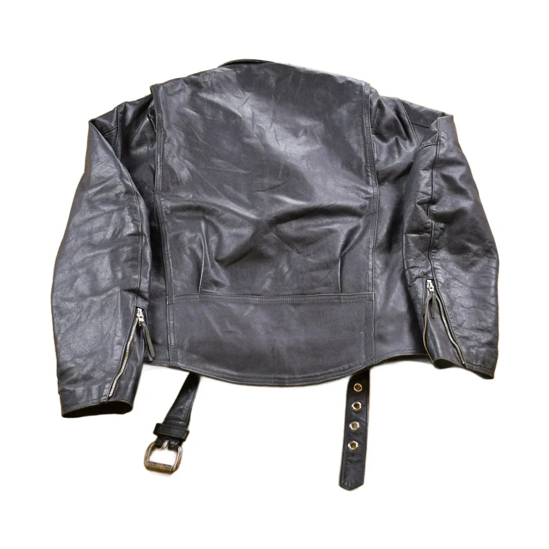 Vintage 1990s Harley Davidson Leather Biker Jacket Men's Large from propervintagecanada