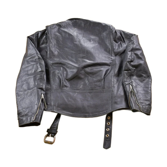 Vintage 1990s Harley Davidson Leather Biker Jacket Men's Large from propervintagecanada