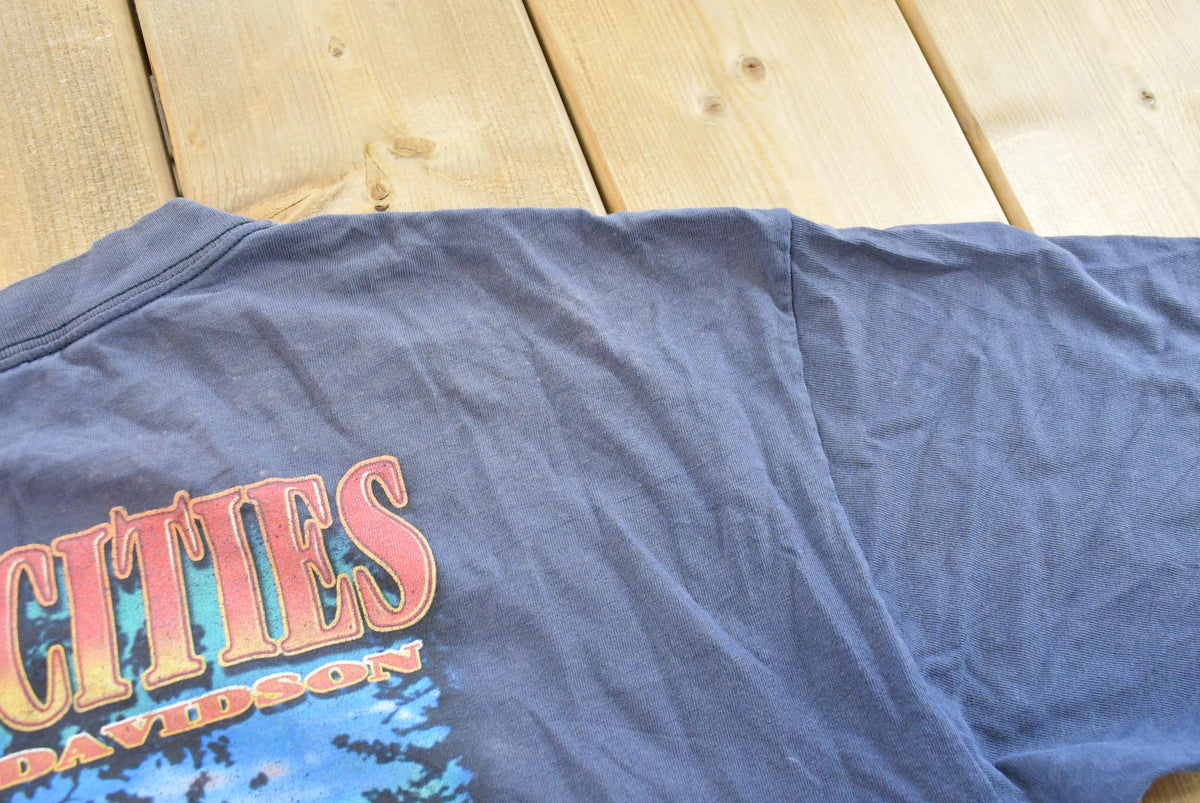Vintage 1990s Harley Davidson Motorcycles Faded T-Shirt Made In USA Mens XL from propervintagecanada