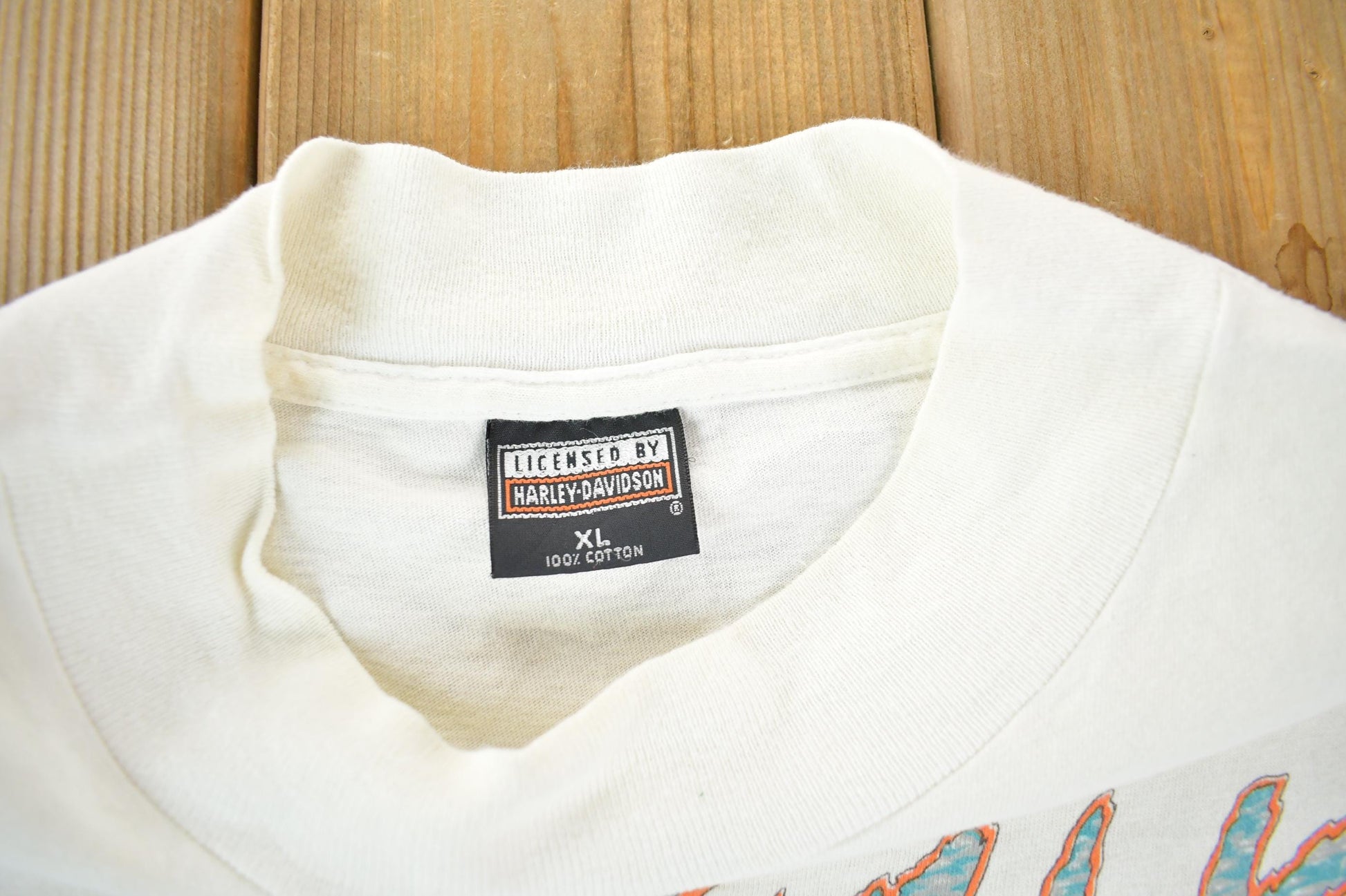 Vintage 1990s Harley Davidson Motorcycles Long Sleeve T-Shirt Men's XL from propervintagecanada