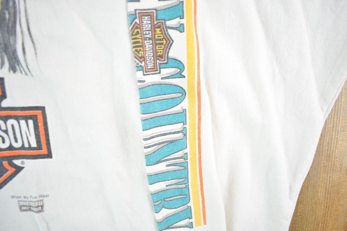 Vintage 1990s Harley Davidson Motorcycles Long Sleeve T-Shirt Men's XL from propervintagecanada