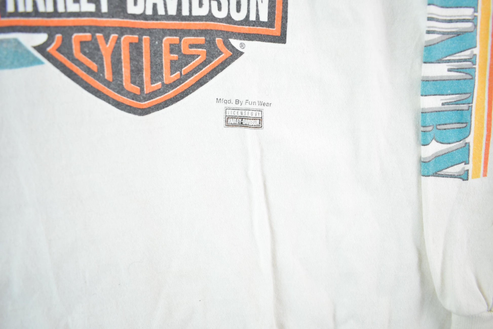 Vintage 1990s Harley Davidson Motorcycles Long Sleeve T-Shirt Men's XL from propervintagecanada