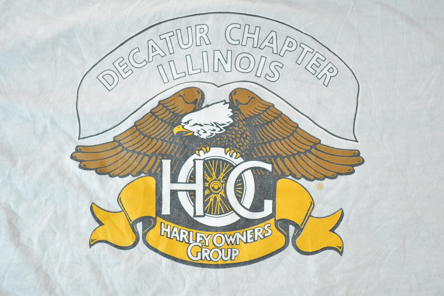 Vintage 1990s Harley Owners Group Men's 2XL from propervintagecanada