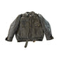 Vintage 1990s Harry Kayn Leather Biker Jacket Men's 2XL from propervintagecanada