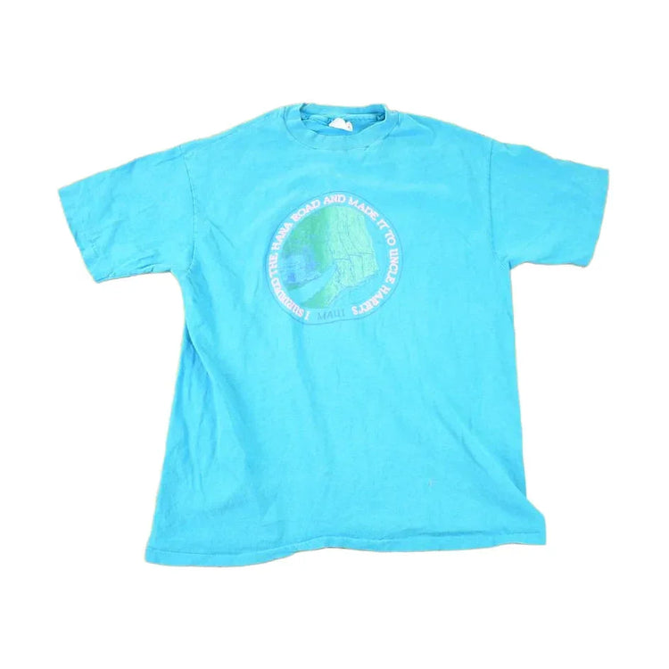 Vintage 1990s Harry's Maui Souvenir Travel T-Shirt Men's M from propervintagecanada