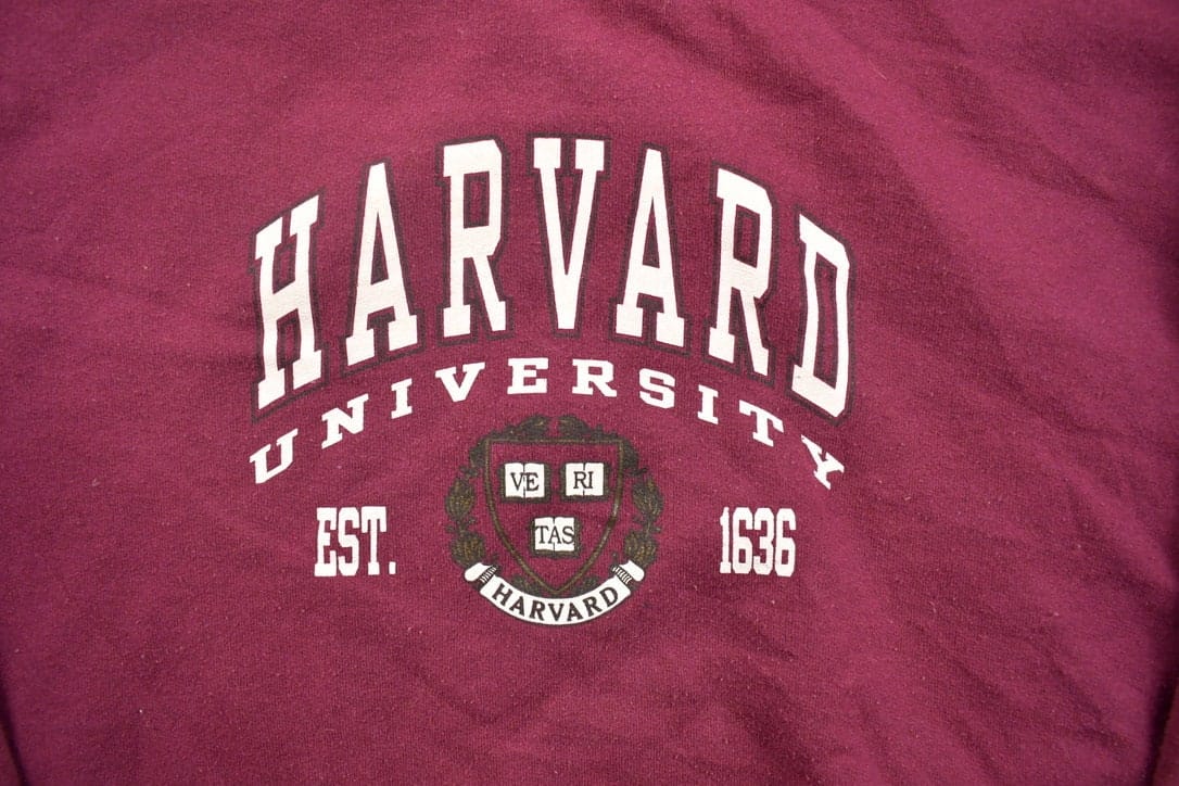 Vintage 1990s Harvard University Collegiate Crewneck / Embroidered / NCAA Sweatshirt / Sportswear / Americana from propervintagecanada