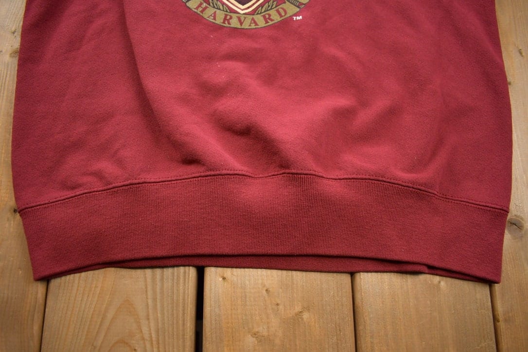 Vintage 1990s Harvard University Collegiate Crewneck / Harvard Sweatshirt / Sportswear / Americana / 90s Harvard / Made in USA from propervintagecanada