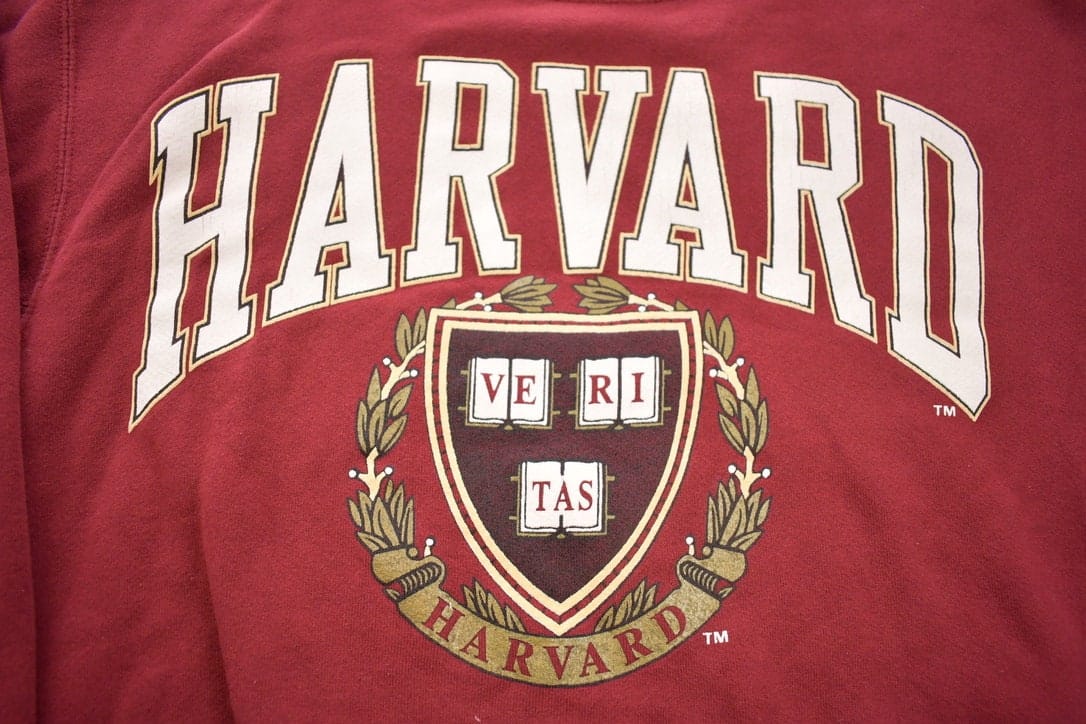 Vintage 1990s Harvard University Collegiate Crewneck / Harvard Sweatshirt / Sportswear / Americana / 90s Harvard / Made in USA from propervintagecanada