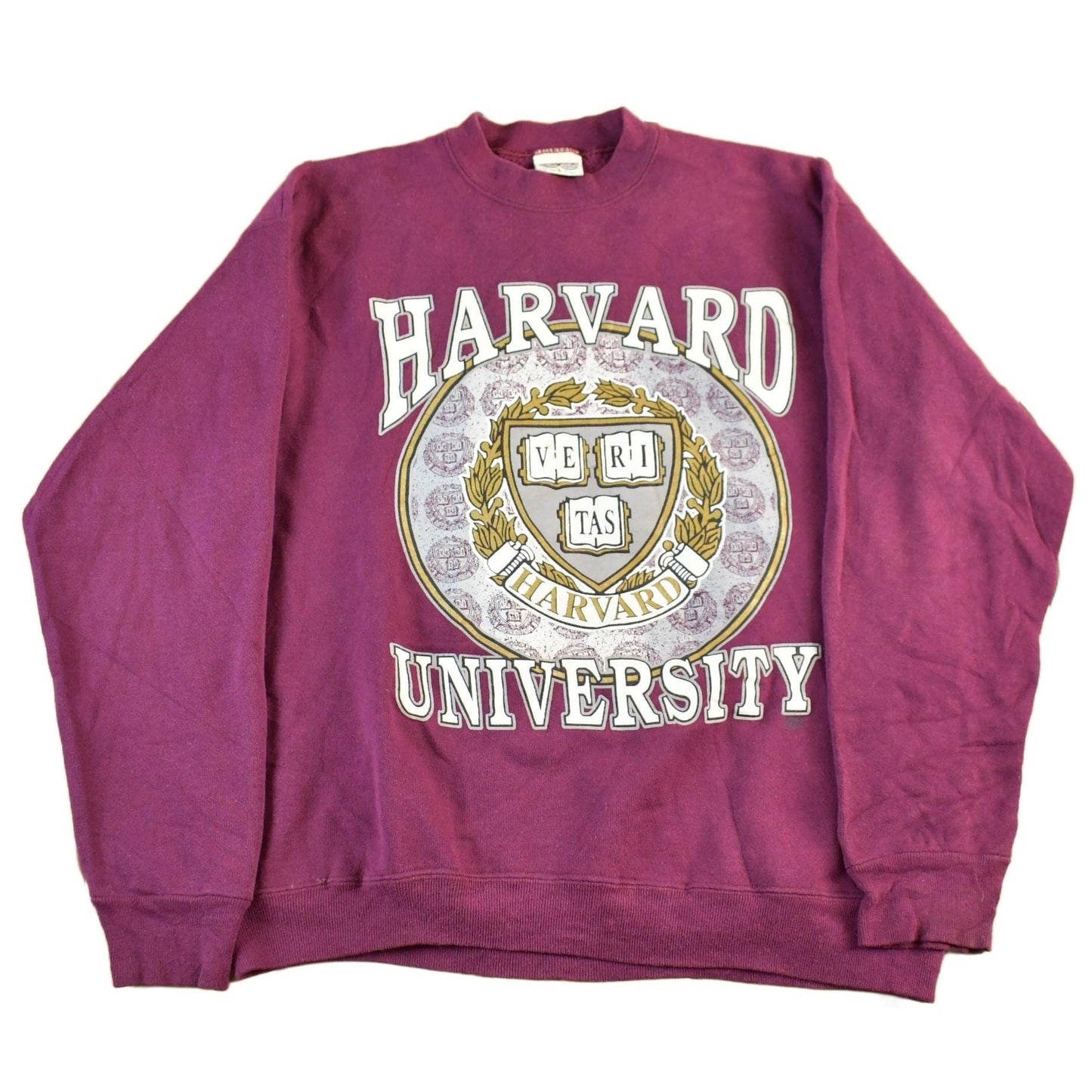 Vintage 1990s Harvard University Collegiate Crewneck Men's M-L from propervintagecanada
