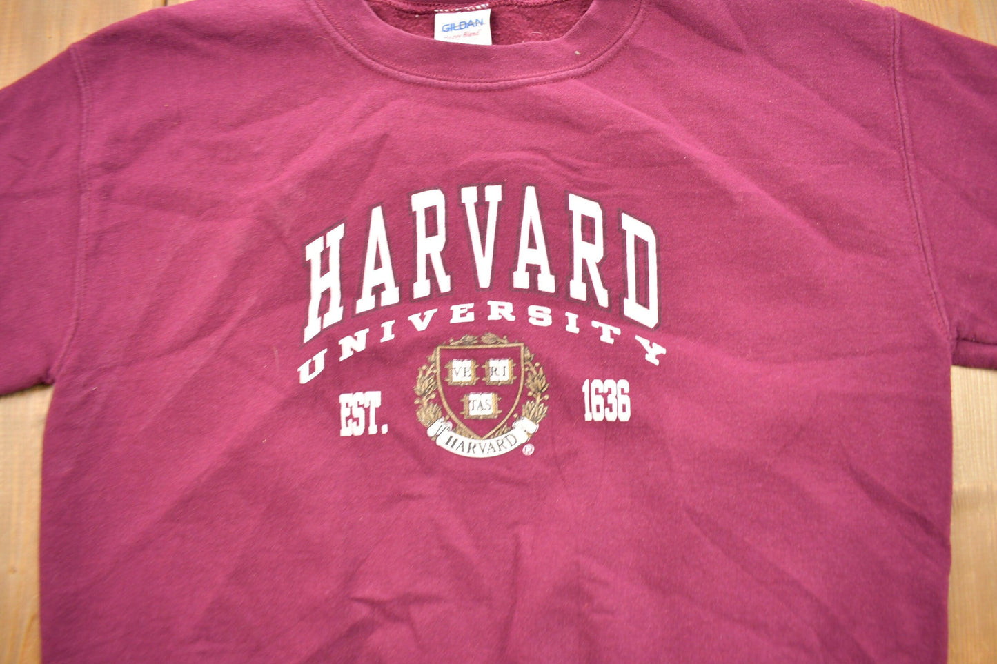 Vintage 1990s Harvard University Collegiate Crewneck Men's Small from propervintagecanada