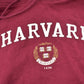 Vintage 1990s Harvard University Collegiate Hoodie / Harvard Sweatshirt / Sportswear / Americana / 90s Harvard from propervintagecanada