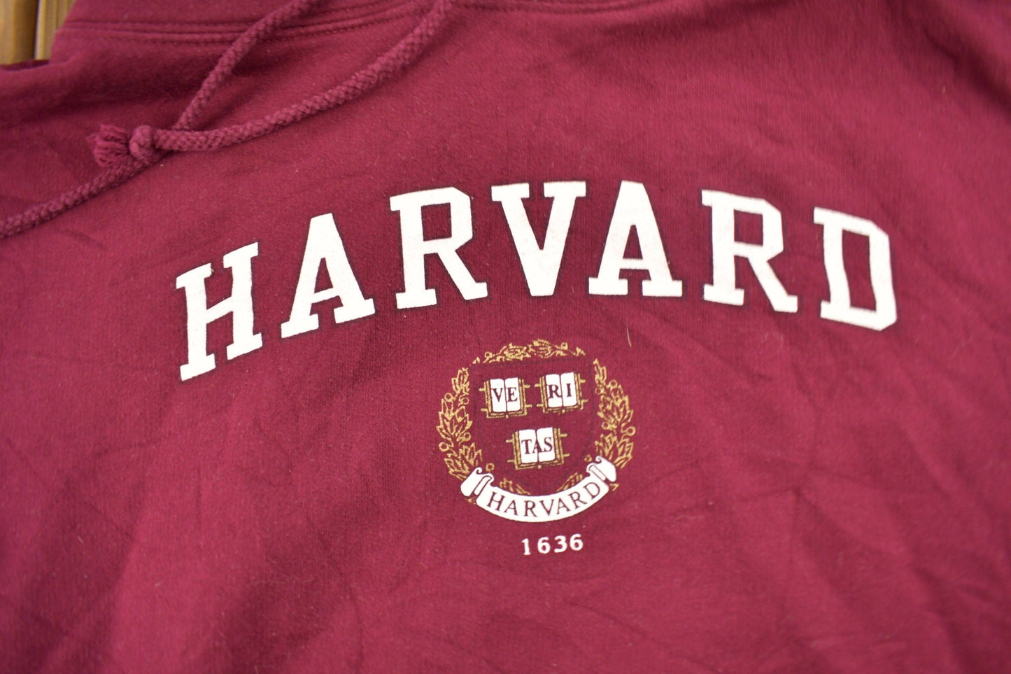 Vintage 1990s Harvard University Collegiate Hoodie / Harvard Sweatshirt / Sportswear / Americana / 90s Harvard from propervintagecanada