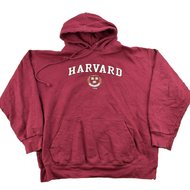 Vintage 1990s Harvard University Collegiate Hoodie / Harvard Sweatshirt / Sportswear / Americana / 90s Harvard from propervintagecanada