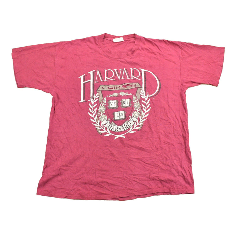Vintage 1990s Harvard University Collegiate T-Shirt Men's XL from propervintagecanada
