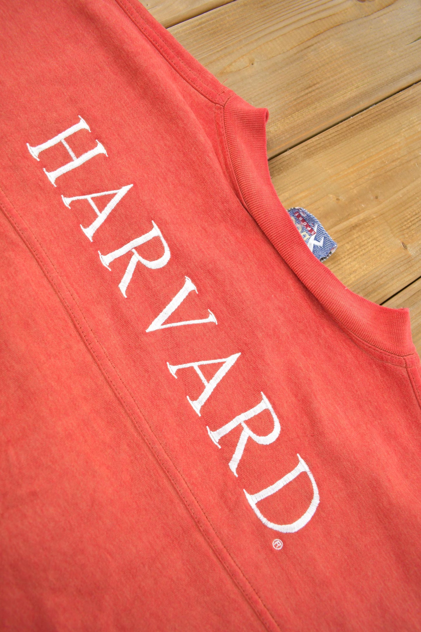 Vintage 1990s Harvard University Crimson NCAA Collegiate Crewneck Men's 2XL from propervintagecanada