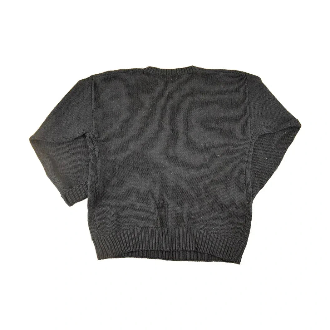 Vintage 1990s Hasting And Smith Floral Loose Knit Sweater Women's M from propervintagecanada