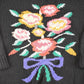 Vintage 1990s Hasting And Smith Floral Loose Knit Sweater Women's M from propervintagecanada