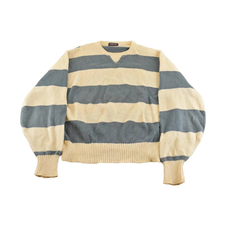 Vintage 1990s Hathaway Jack Nicklaus Golf Striped Knit Sweater Men's M from propervintagecanada